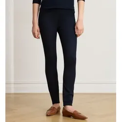 Lauren Ralph Lauren für Damen. 200631310022 Marineblaue enge Hose (38), Lässig, Baumwolle