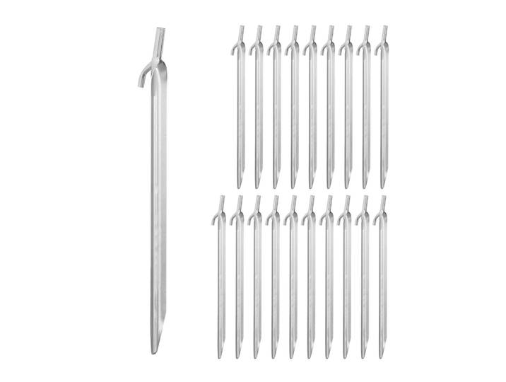 Zeltheringe 20er-Set Silber