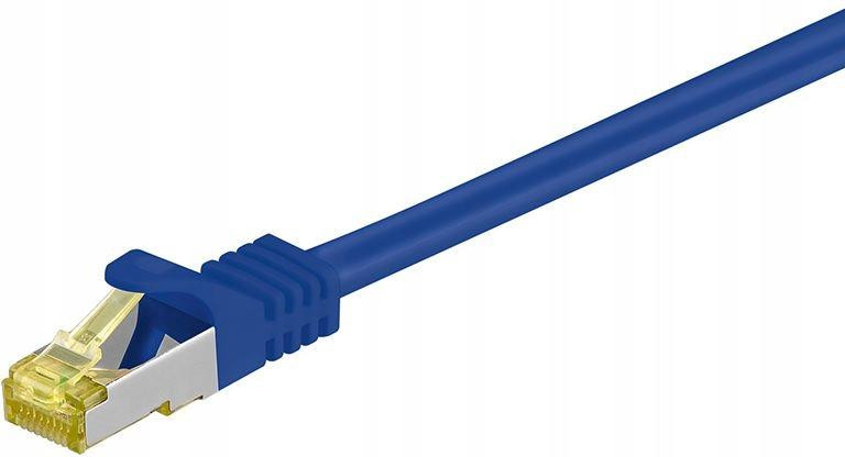 MicroConnect SFTP720B Cat7 S/FTP Netwerkkabel met RJ-45 connectoren, 20 meter, blauw