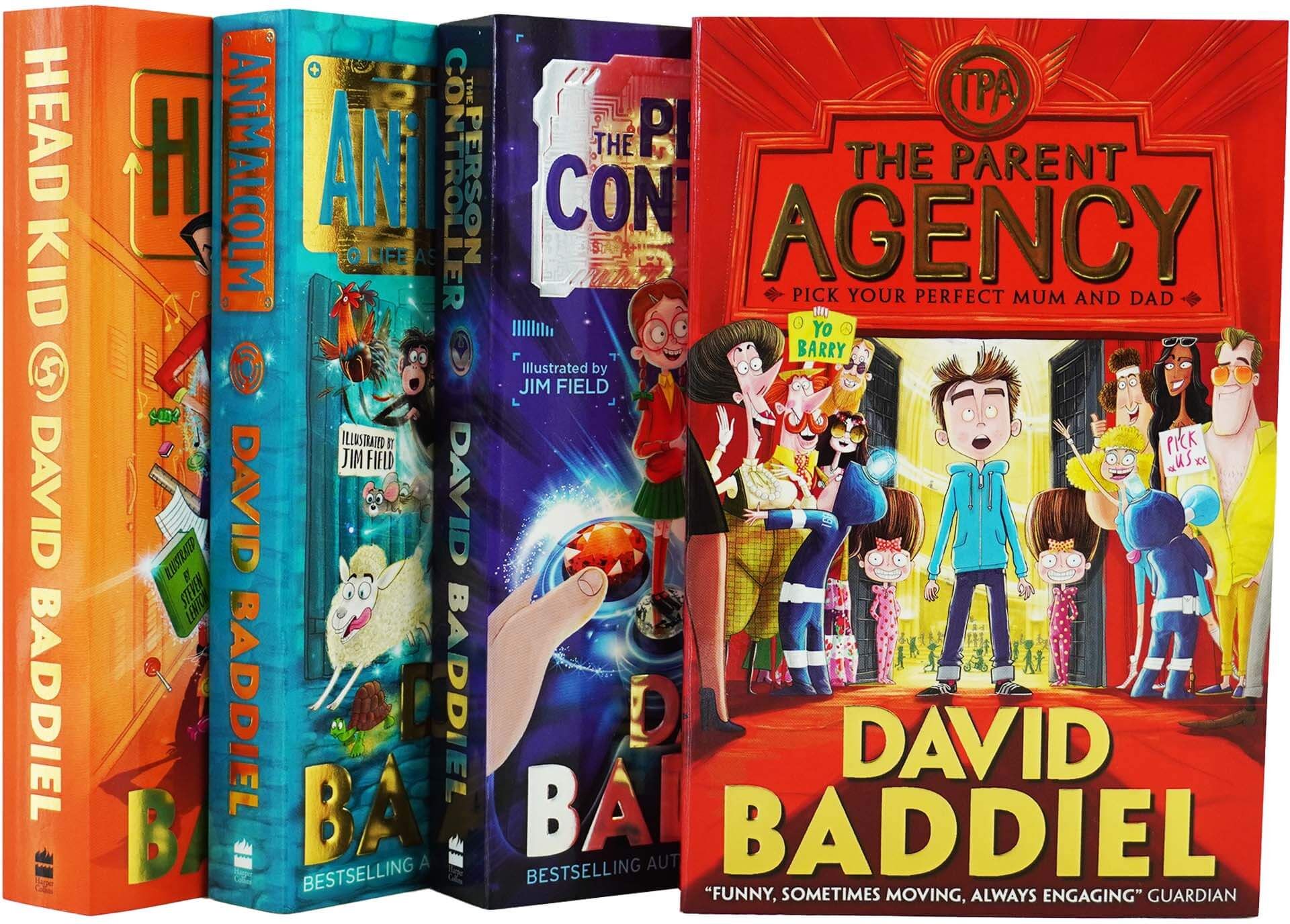 David Baddiel 4 Books Collection Set - Ages 9-14 - Paperback HarperCollins Publishers