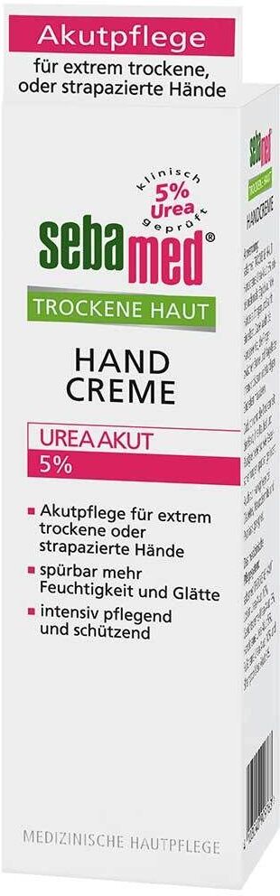 sebamed® Trockene Haut Handcreme Urea Akut 5% Creme 75 ml Unisex 75 ml Creme