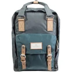 Doughnut Macaroon Jungle Backpack - charcoal x teal Koffer24