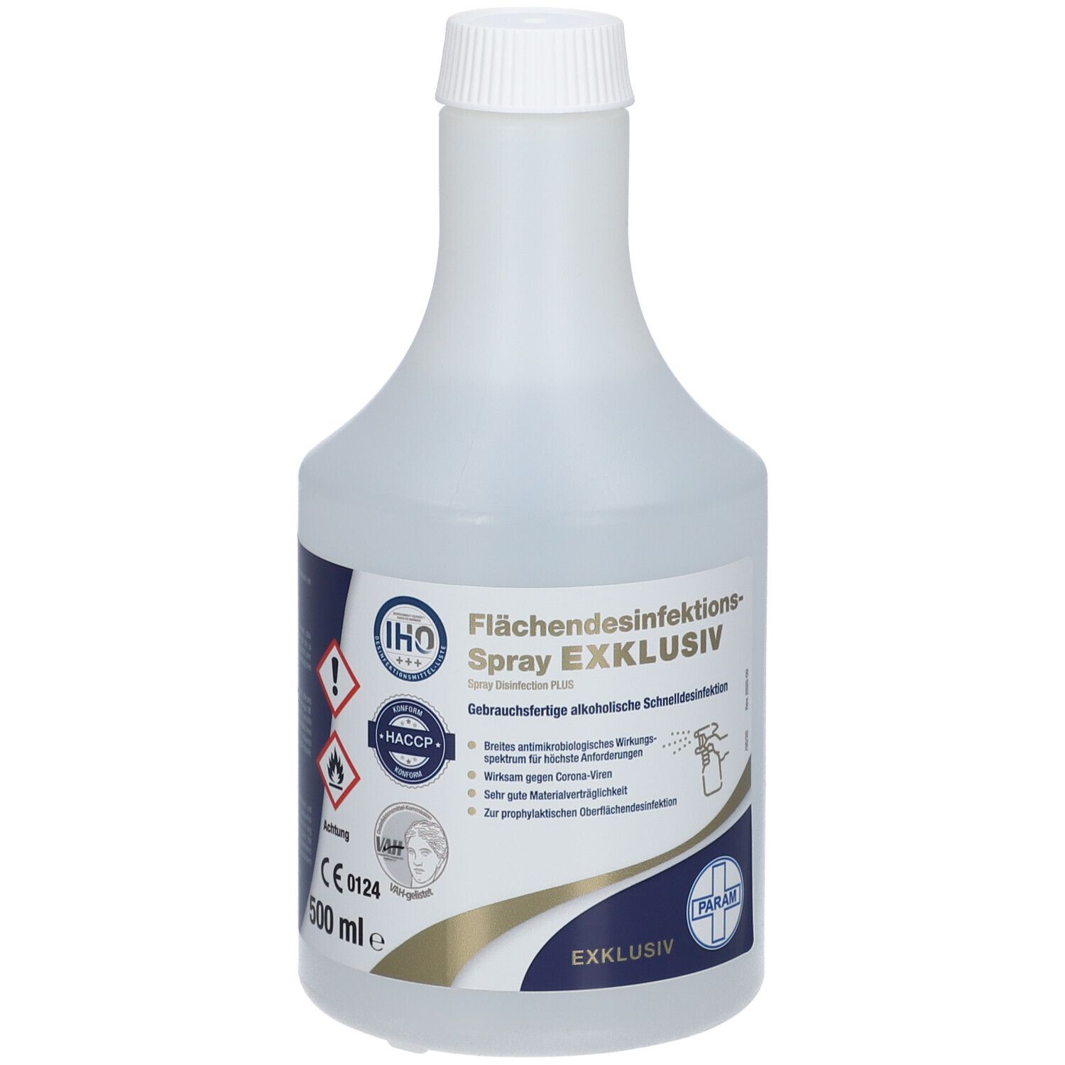 Flächendesinfektionspray Exklusiv Param 500 ml Pumplösung