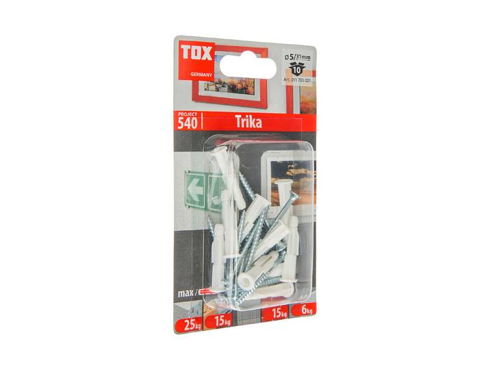 Tox Allzweckdübel Trika mit Schraube