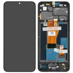 realme LCD + Touch + Frame für RMX3506 narzo 50i prime (Display, Realme Narzo 50i Prime), Mobilgerät Ersatzteile, Schwarz