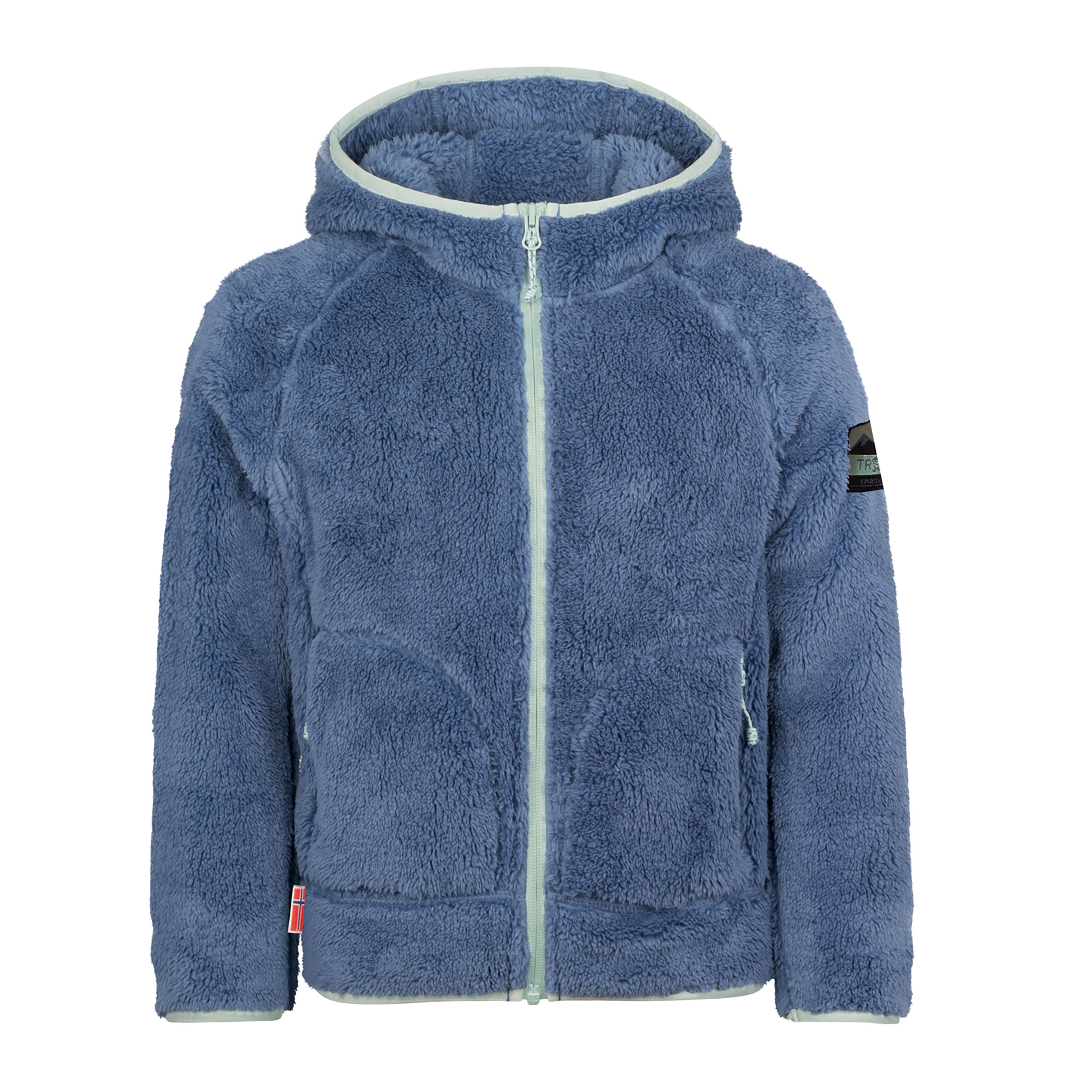 Trollkids Borgund XT Kinder Fleecejacke blau Größe 110 Lifestyle Atmungsaktiv