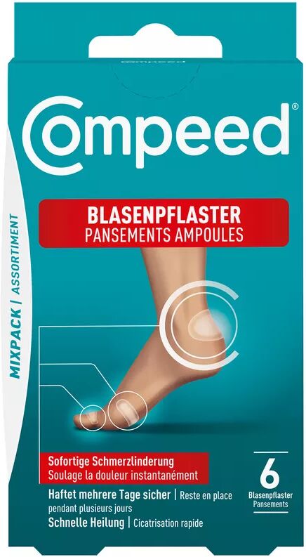 Compeed - Blasenpflaster Mixpack, 6 Stück