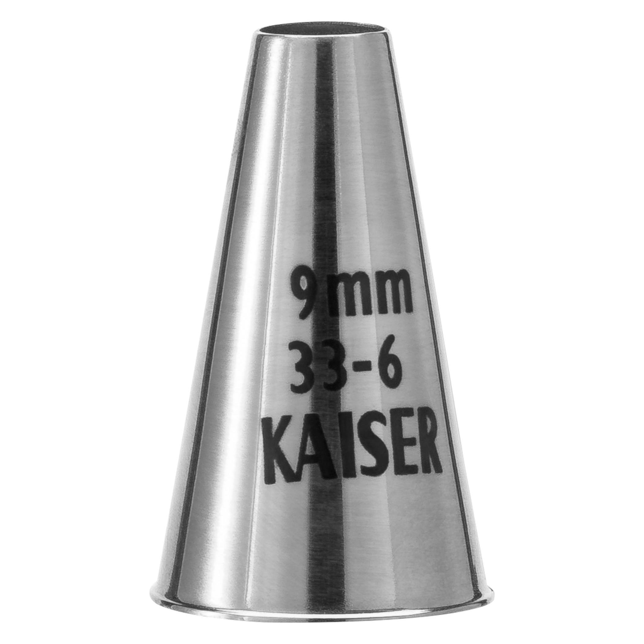 Kaiser Lochtülle 9 mm Profi Deko-Center (Spritztüllen) (23.0066.2336 / 92.6623.3600) Mindestbestellmenge: 5 Stück