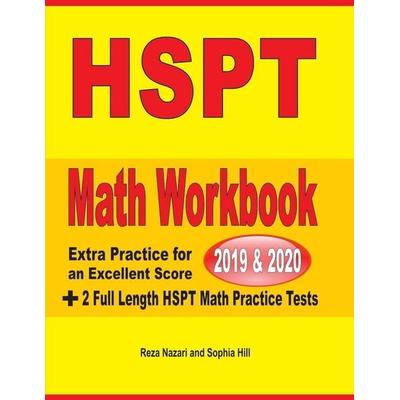 HSPT Math Workbook 2019 & 2020, Taschenbuch von Reza Nazari,Sophia Hill, Effortless Math Education, 978-1-64612-193-9