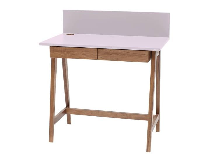 Bureau Ophelia II 85cm Rose foncé/Rose clair