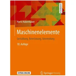 Maschinenelemente, Fachbücher von Horst Haberhauer