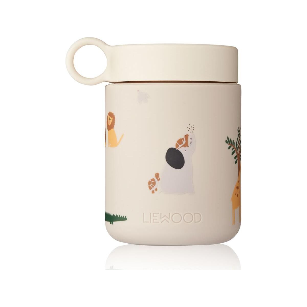 Liewood Kiani Printed Food Jar all together / sandy (1499) ONE SIZE LW19960-1499-ONE SIZE-CU