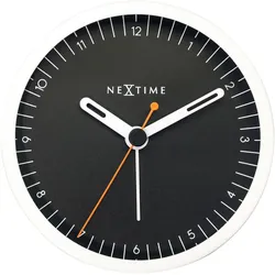 Nextime, Wecker, Klassischer Wecker Small Schwarz/Weiss