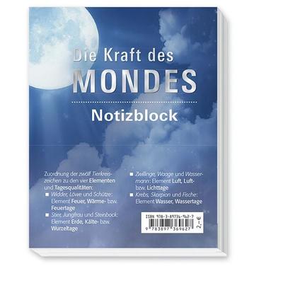 Die Kraft des Mondes – Notizblock