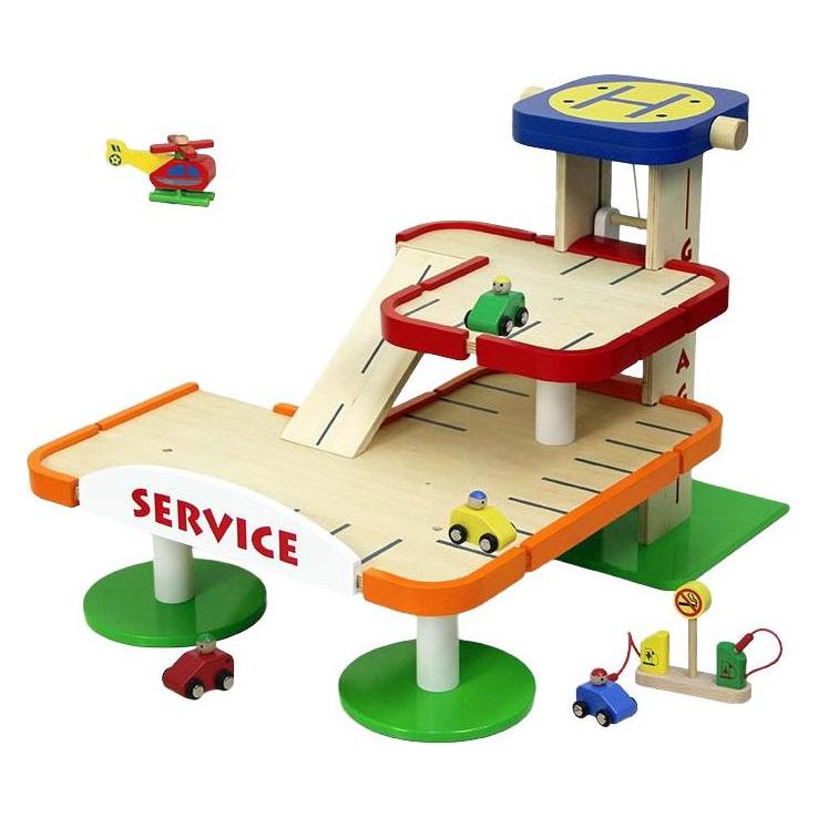 Primi Passi Parkgarage aus Holz (69093005)