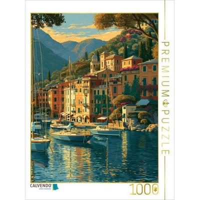 CALVENDO Puzzle Portofino genießen | 1000 Teile Lege-Größe 64 × 48 cm Foto-Puzzle für glückliche Stunden