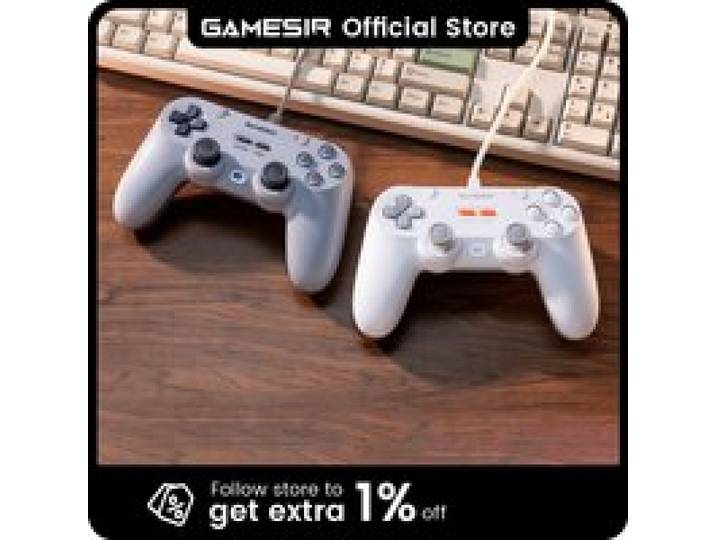 GameSir Tegenaria Lite Bedrade Gamepad, Dubbele Rumble-motoren, Hall Effect-sticks, 1000Hz Polling, voor Nintendo Switch 2, PC