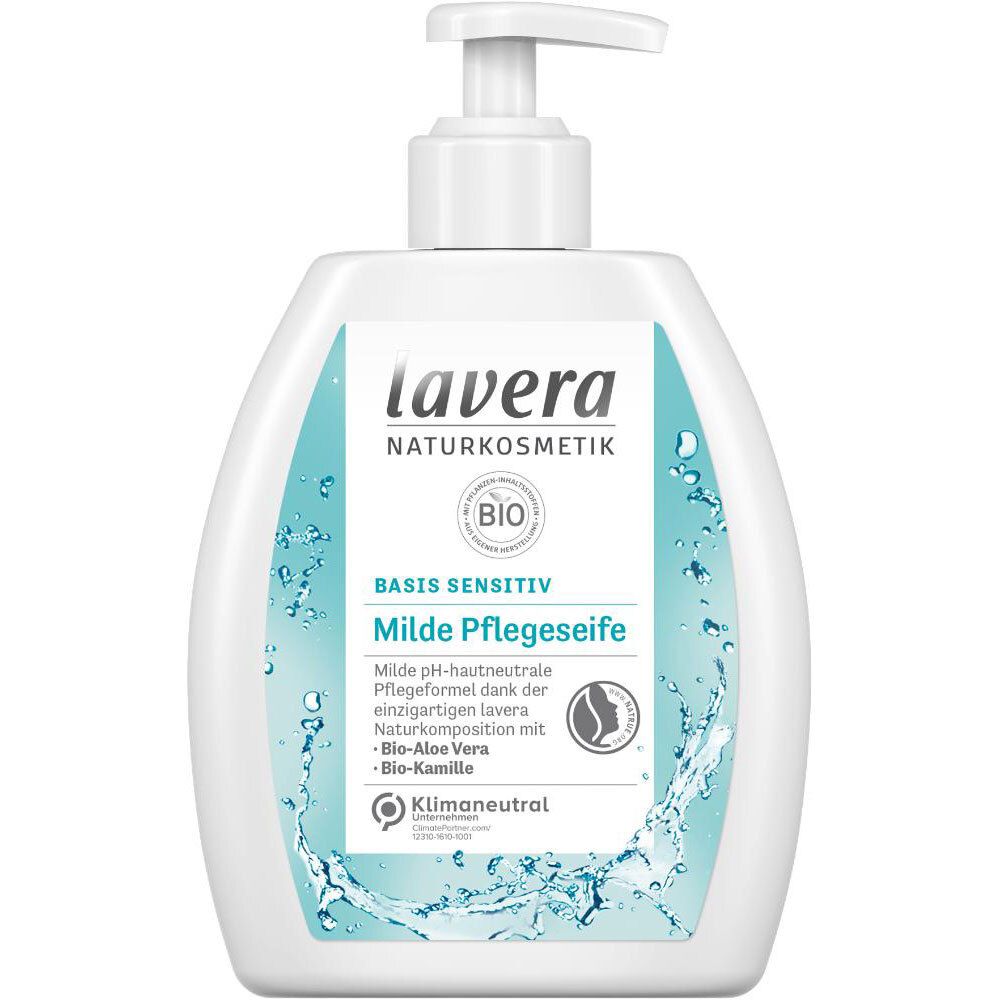 Lavera basis sensitiv Pfl.s.mild Bio Aloe+Kamille 250 ml Seife