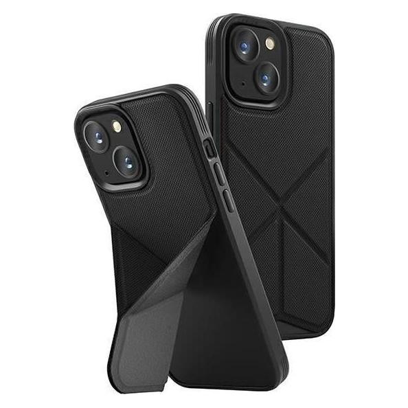 Uniq etui Transforma iPhone 14 Plus 6,7" Magclick Charging czarny/ebony black (Apple iPhone 14 Plus) (Uni000754-0)