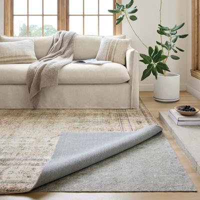 Alexander Home Thick Extra Cushioned Rug Pad - Grey