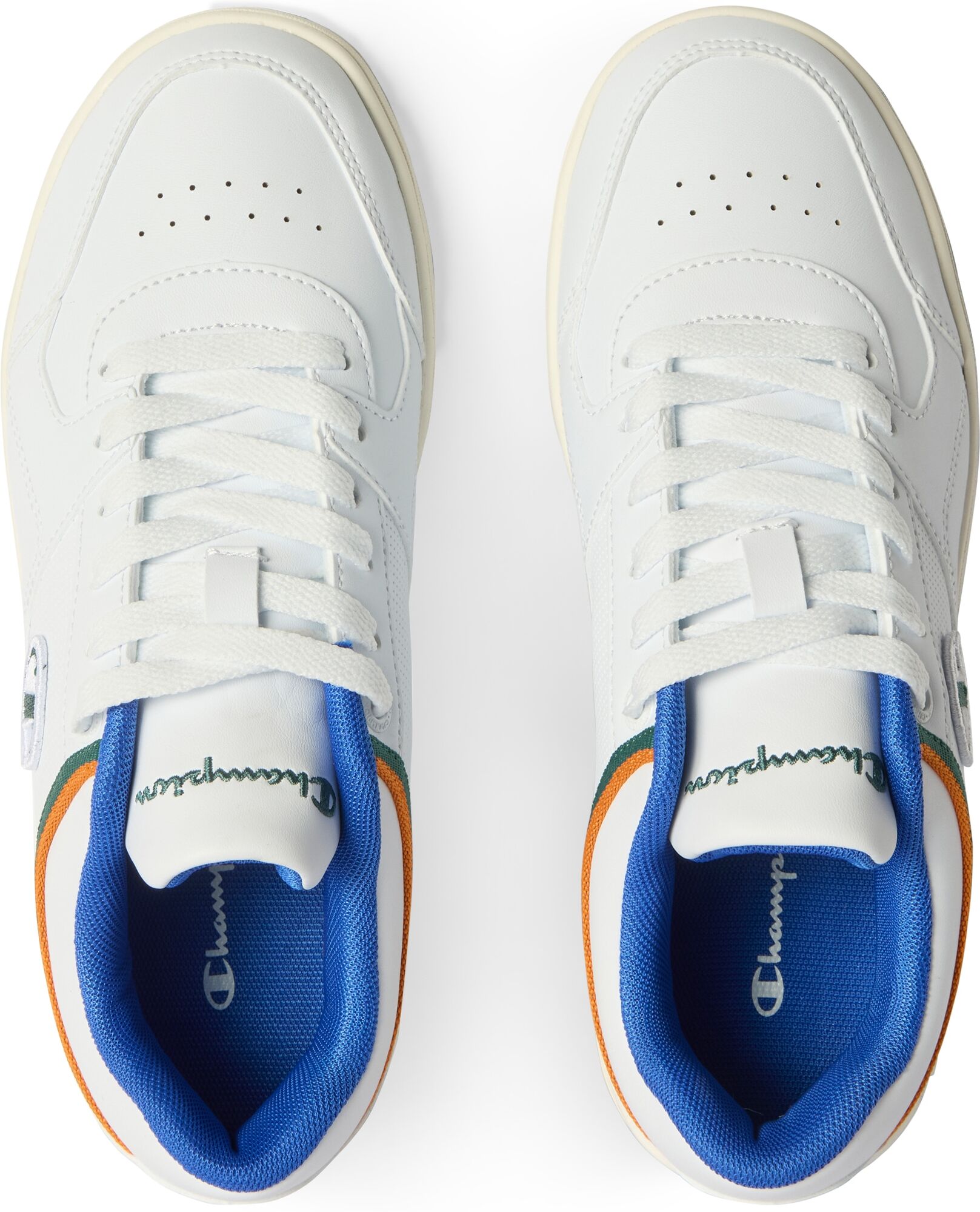 Sneaker CHAMPION "RD18 LOW B GS", Jungen, Gr. 38, Synthetik, weiss (wht, med, bai, onh, natl), Schuhe Sneaker, pour adolescents wht, med, bai, onh, natl 38, Synthetik
