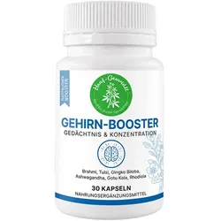 Hanf Gesundheit Gehirn-Booster-Kapseln, 30 Stk.