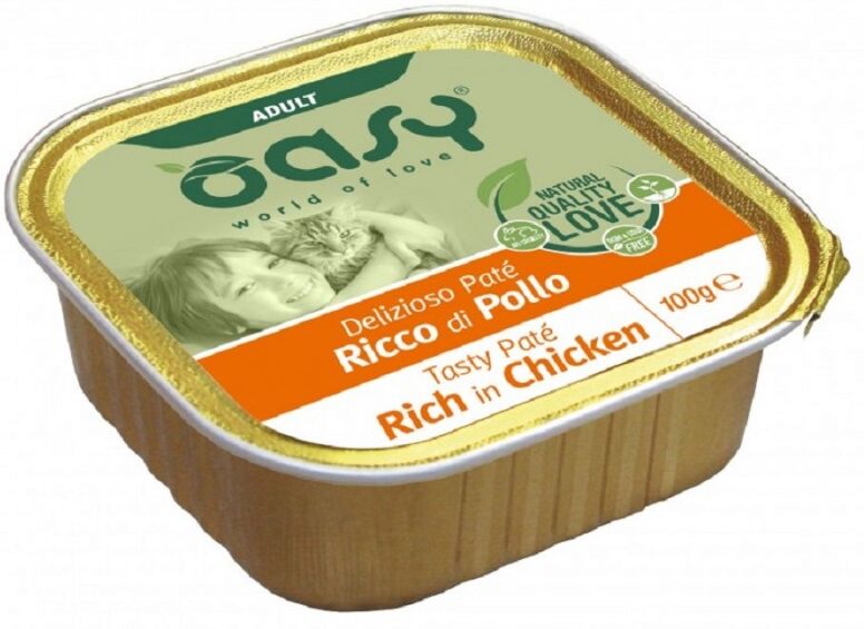 Wonderfood Spa Oy Cat Pate Pollo 100g