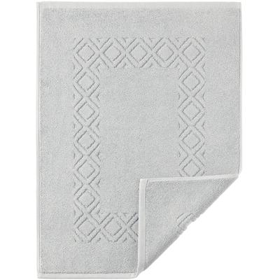 Badematte EGERIA "Denver" Gr. 4, grau, H:8mm, Baumwolle, Badematten, Badematte