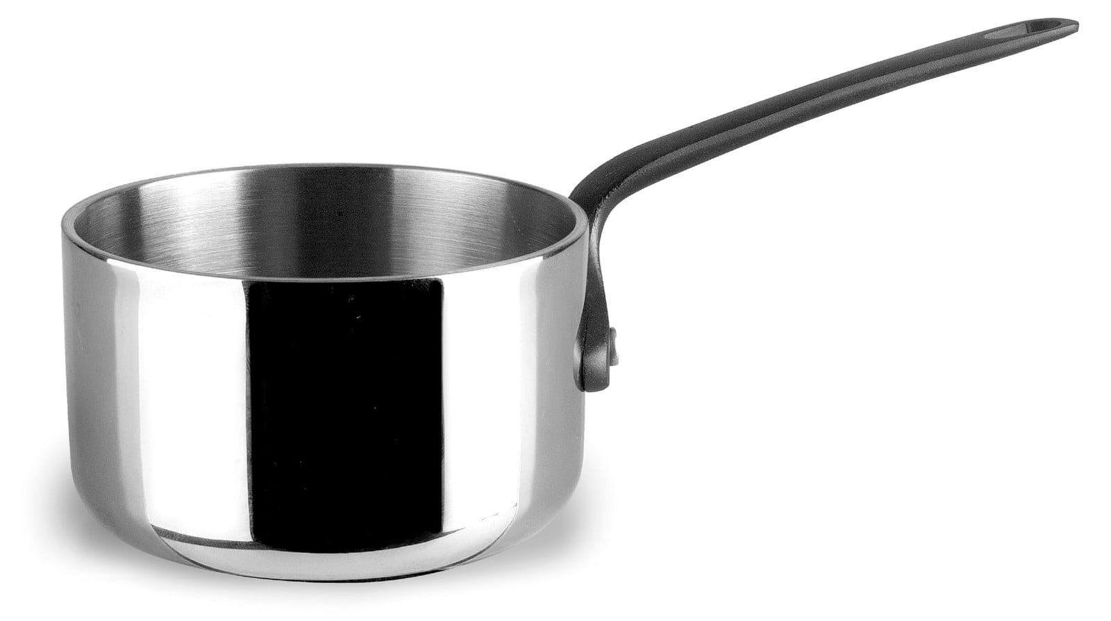 Lacor 61143 Mini-kookpan van roestvrij staal 18/10 met aluminium kern
