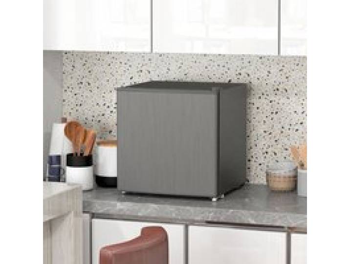 Mini congélateur Température Réglable de -14 à -24°C Compact 35L - Porte réversible Classe E - 47x44 2x48 8cm - Gris