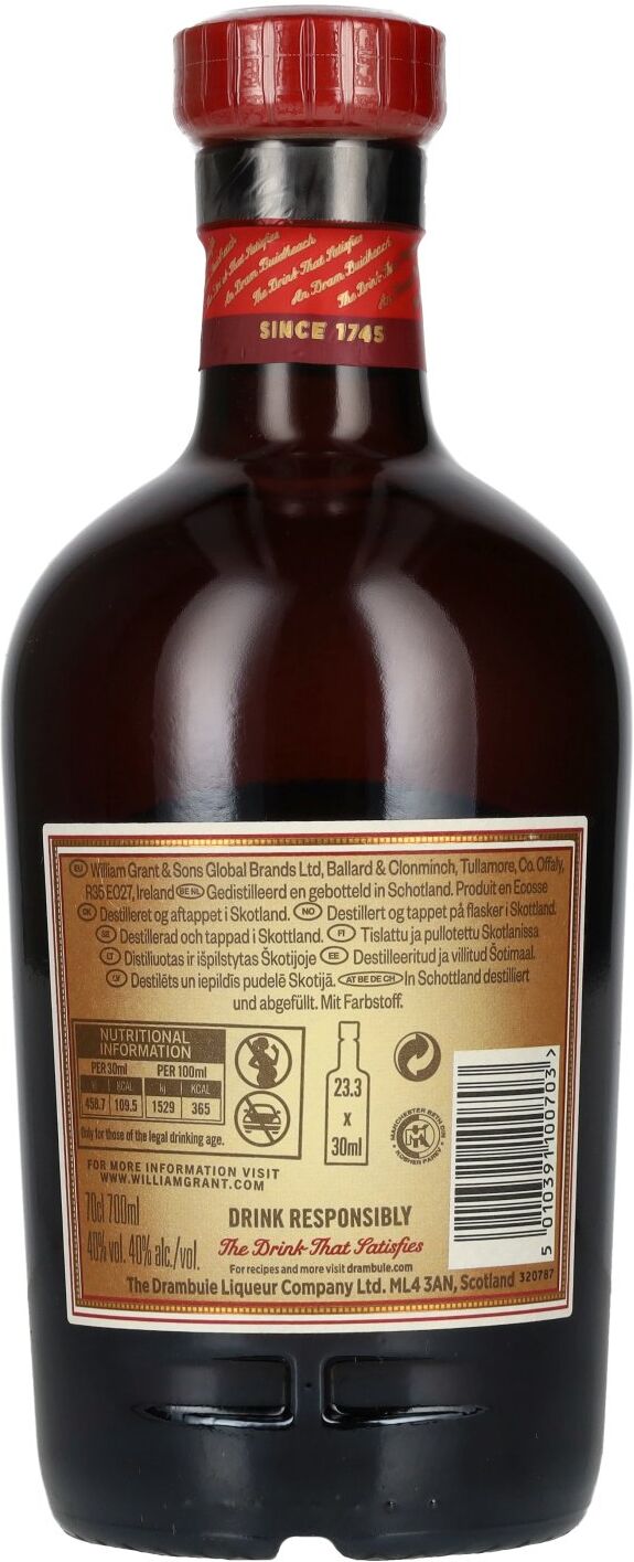 Drambuie The Isle of Skye Liqueur 40% Vol. 0,7l