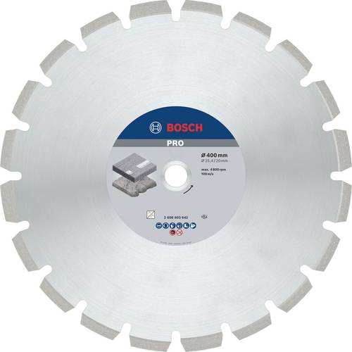 Bosch Accessories 2608603642 Best for Asphalt Diamanttrennscheibe Durchmesser 400 mm 1 St.
