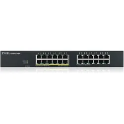 Zyxel GS191524EP (24 Ports), Netzwerk Switch, Schwarz