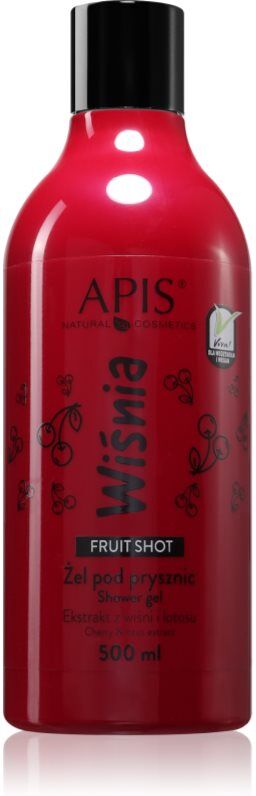 Apis Natural Cosmetics Fruit Shot Cherry shower gel 500 ml