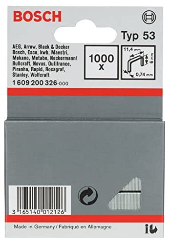 Bosch 1000x Nieten met fijne draad