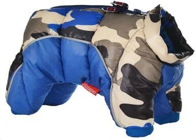 Uplift Essentials Full Body Dog Winter Snowsuit With Reflective Details blue xl