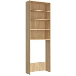 vidaXL Madona, Waschmaschinenschrank, Braun