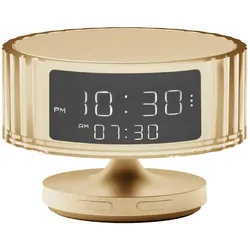 Stylistic Digital-Wecker Hari Waves Goldfarben