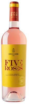 """Leone de Castris""" """Leone de Castris Five Roses 2024 Rosé Wine - Italy"""