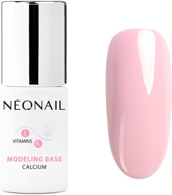 NEONAIL Modeling Base Calcium base coat gel for gel nails with calcium shade Blush Boomer 7,2 ml
