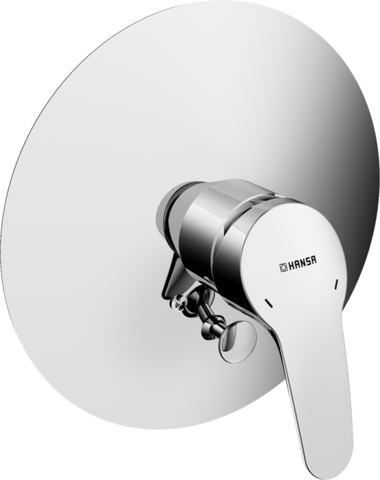 Wannenarmatur Hansamix 01849183  chrom, Unterputz Armatur, Renovierungslösung