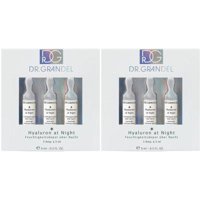 Grandel Professional Collection Hyaluron at night 2x 2x3x3 ml Ampullen
