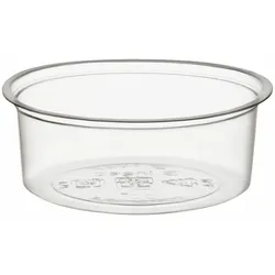 VEPATIM 500x BIO Dressingbecher rund  60ml O 70mm aus Biokunststoff (PLA)