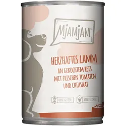 MjAMjAM herzhaftes Lamm an gekochtem Reis mit frischen Tomaten 6x400 g