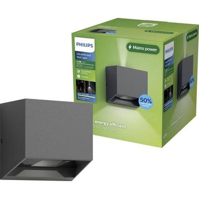 Philips LED Alix 929004140901 LED-Außenwandleuchte LED 8.6W Anthrazit
