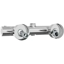 vidaXL, Duscharmatur + Badewannenarmatur, Thermostatische Dusche