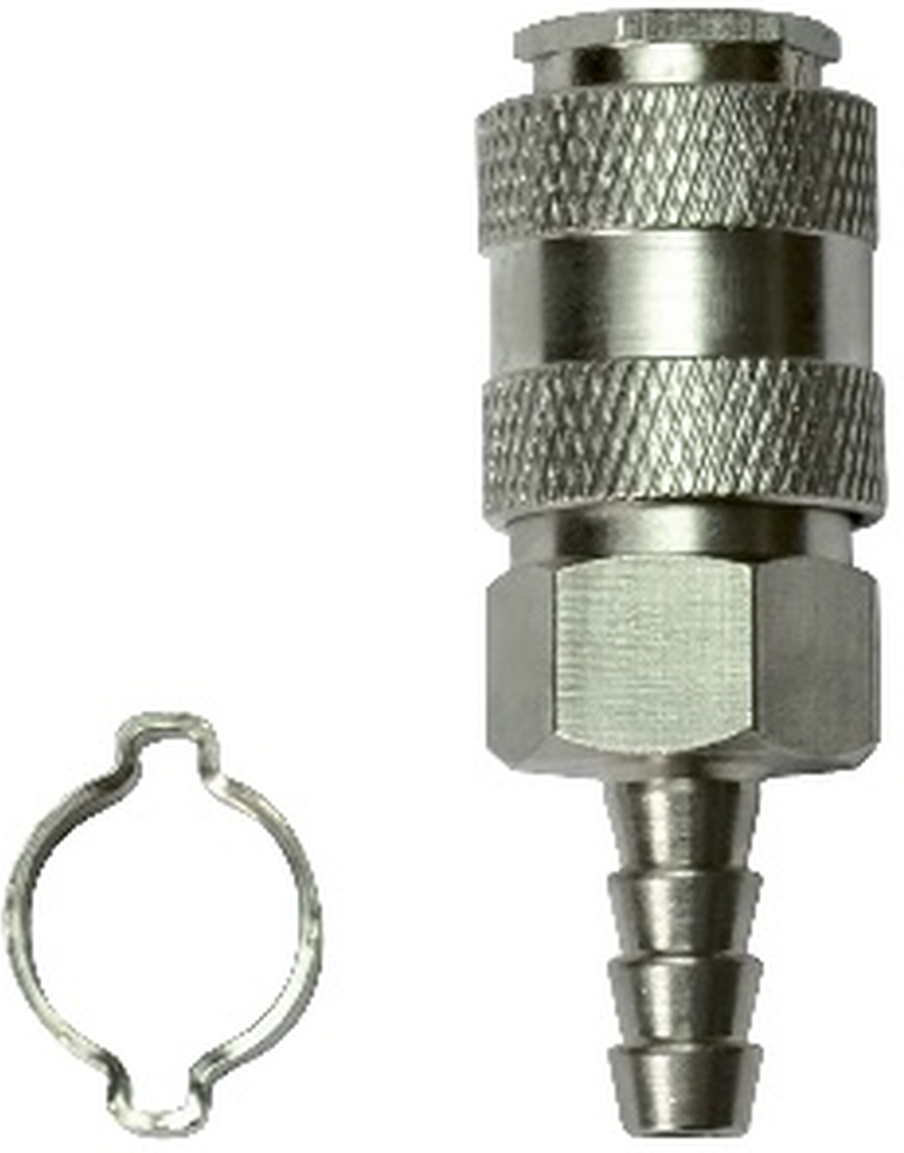 Stanley innesto rapido con portagomma e fascetta 8x13mm