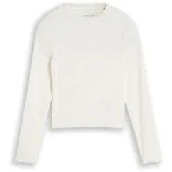 Tom Tailor Langarmshirt mit Wellensaum - Mädchen - Gr. 176