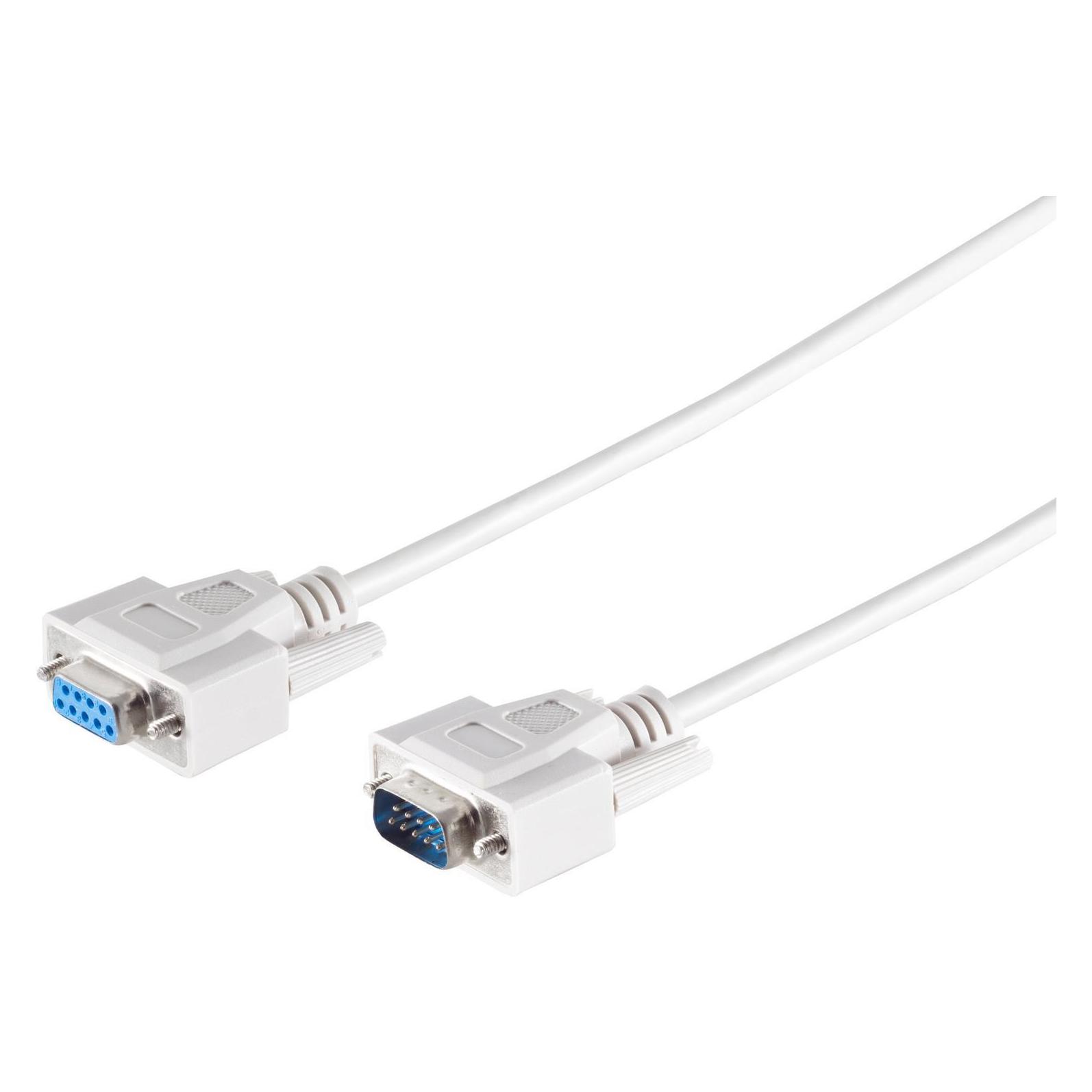 Shiverpeaks S/CONN maximum connectivity SUB-D Verlängerung, 9-pol. Sub-D-Stecker auf 9-pol. Sub-D-Kupplung, mit (1 m) (78046-1)