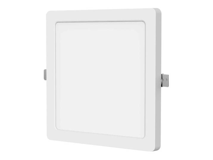 MEGATRON LED Deckenlampe Pano, dimmbar, weiß / opal, für Arbeitszimmer / Büro, Kunststoff, Modern, LED Deckenleuchte